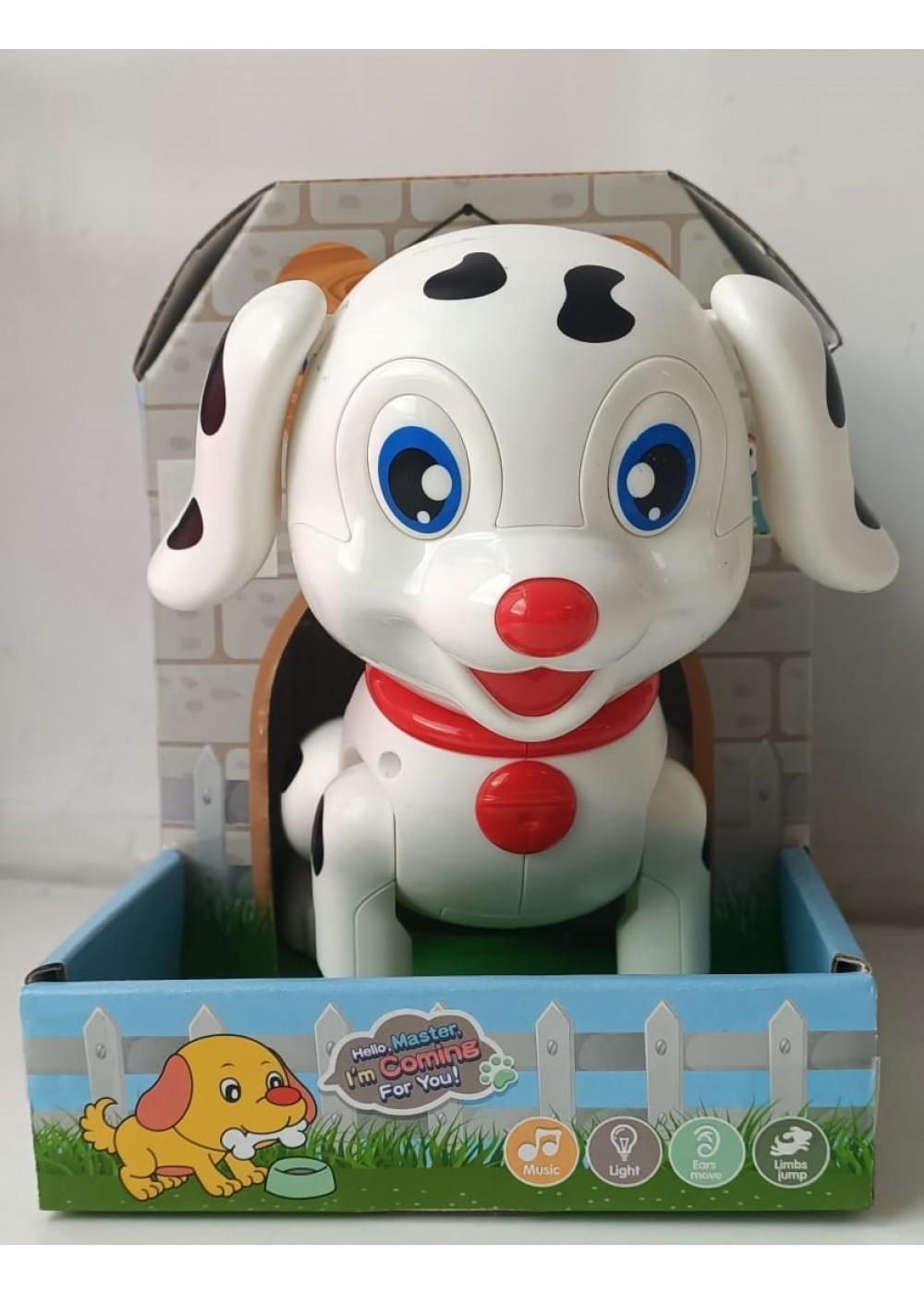 Ctoy Işıklı Sesli Ve Pilli Yürüyen Damaçyalı Köpek