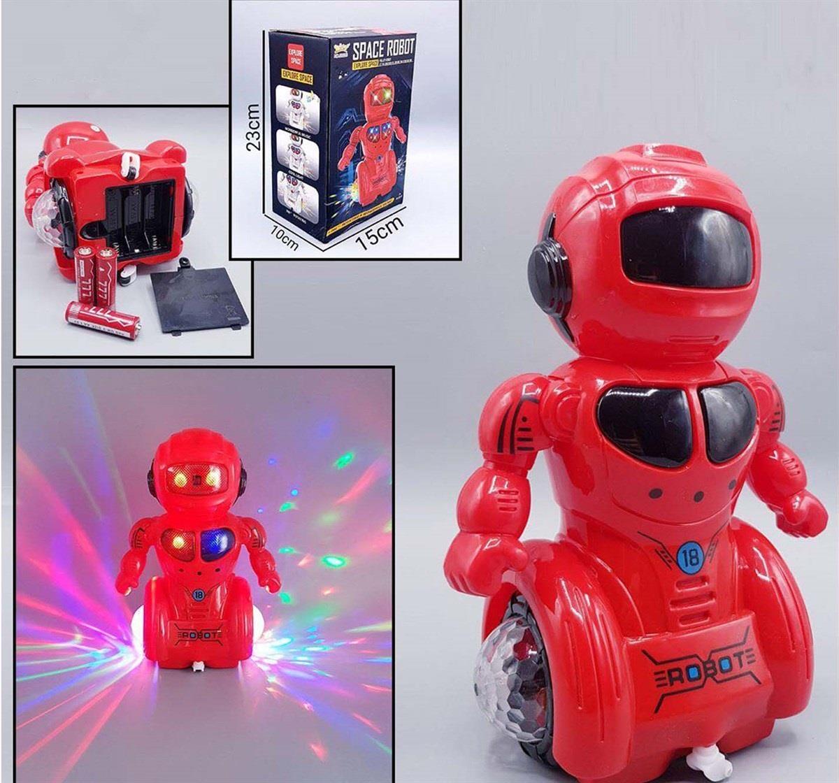 Ctoy Işıklı Ve Sesli 360 Dönen Uzaylı Robot