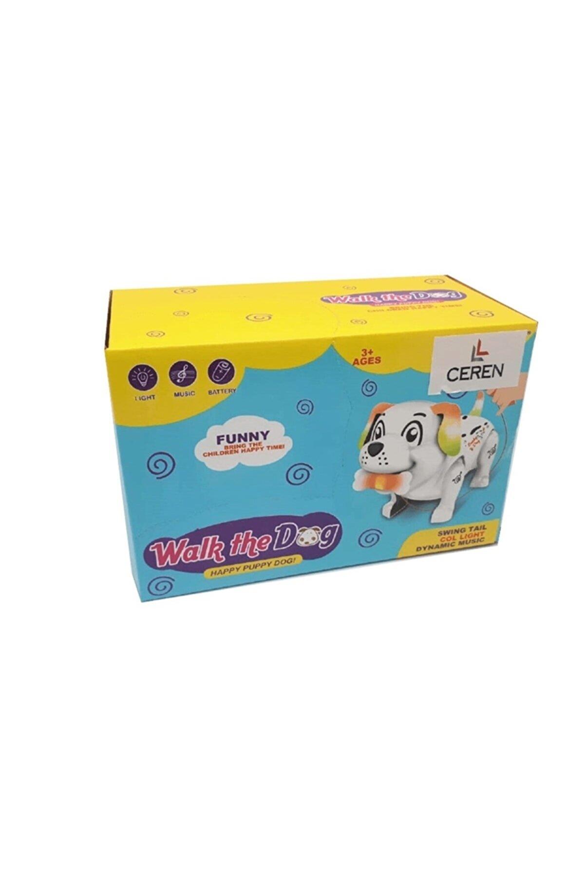 Ctoy Işıklı Ve Sesli Pilli Yürüyen Köpek 591Ctoy Sesli ve Işıklı Yürüyen Sevimli Köpek Pilli9B