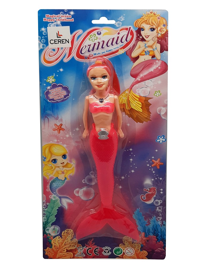 Ctoy Kartelada Deniz Kızı Bebek 20 Cm