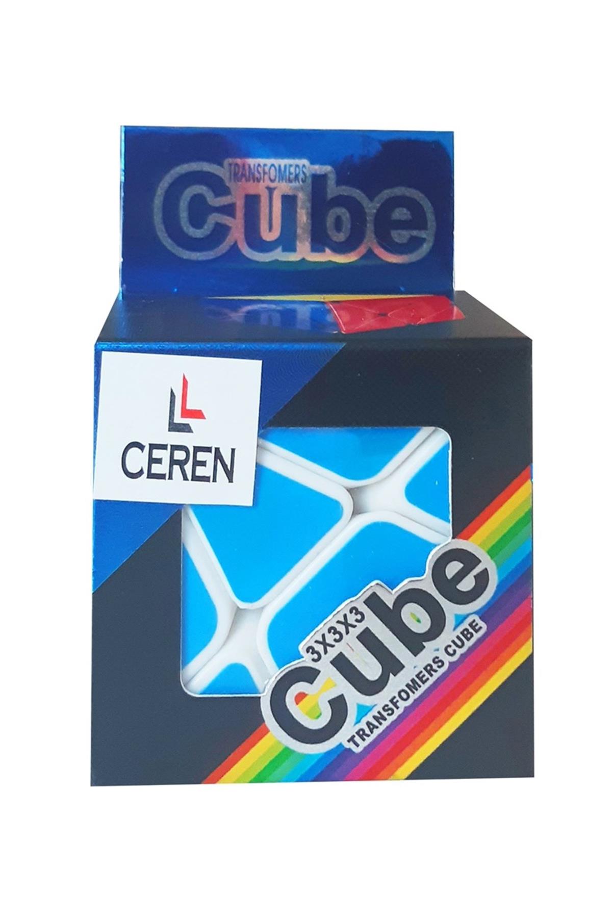 C Toys Kutulu Geometrik Şekilli Rubik Küp Zeka Küpü