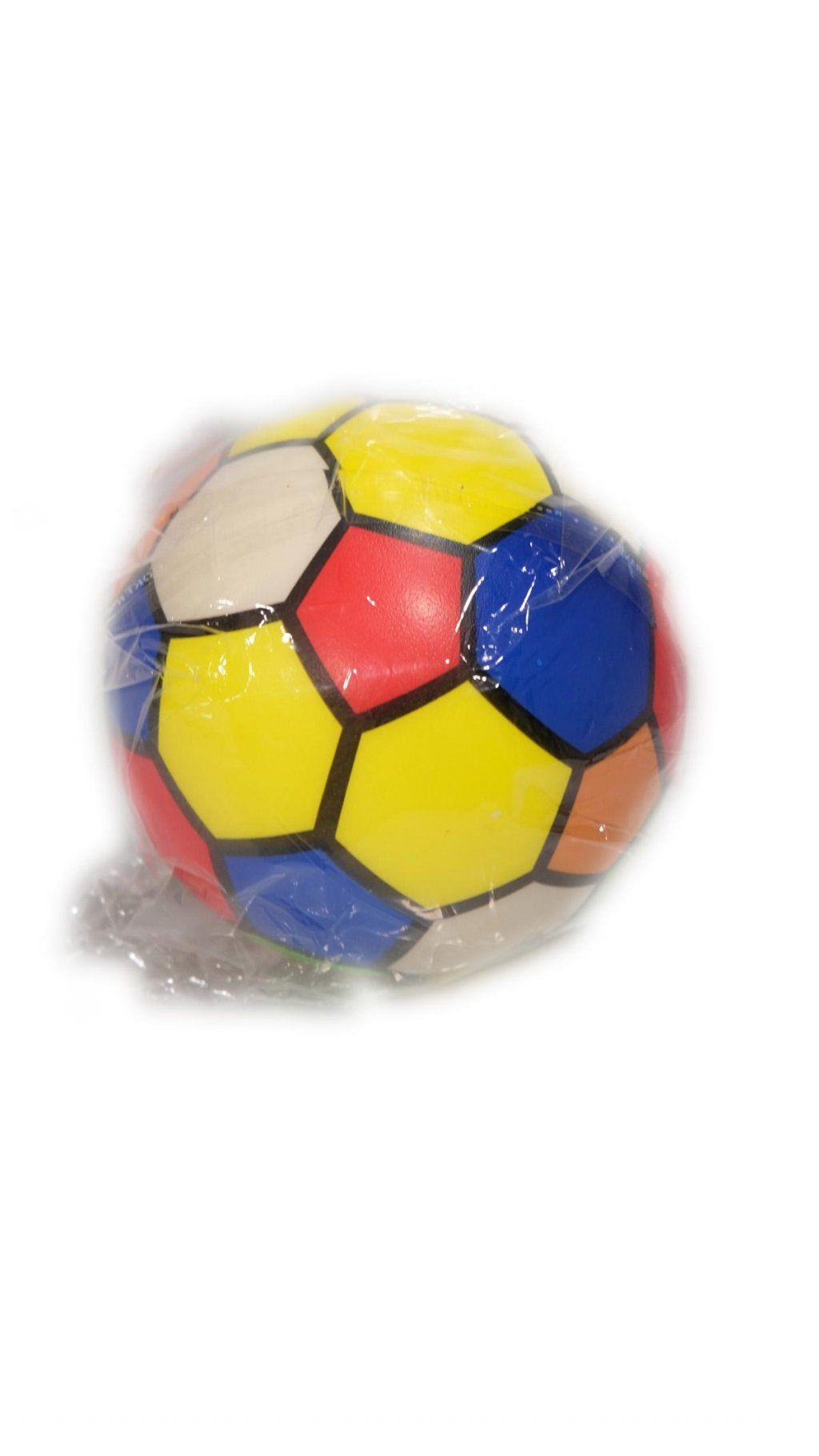 Ceren Ctoy Renkli Yumuşak Top Yumuşak Mini Futbol Topu (Karışık Renk 1 Adet)