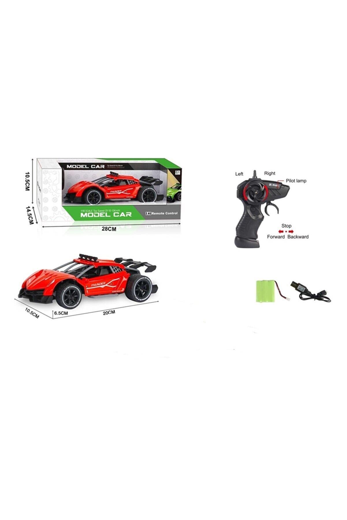 Ctoy Uzaktan Kumandalı 1:18 Model Yarış Arabası (Karışık Model 1 Adet)