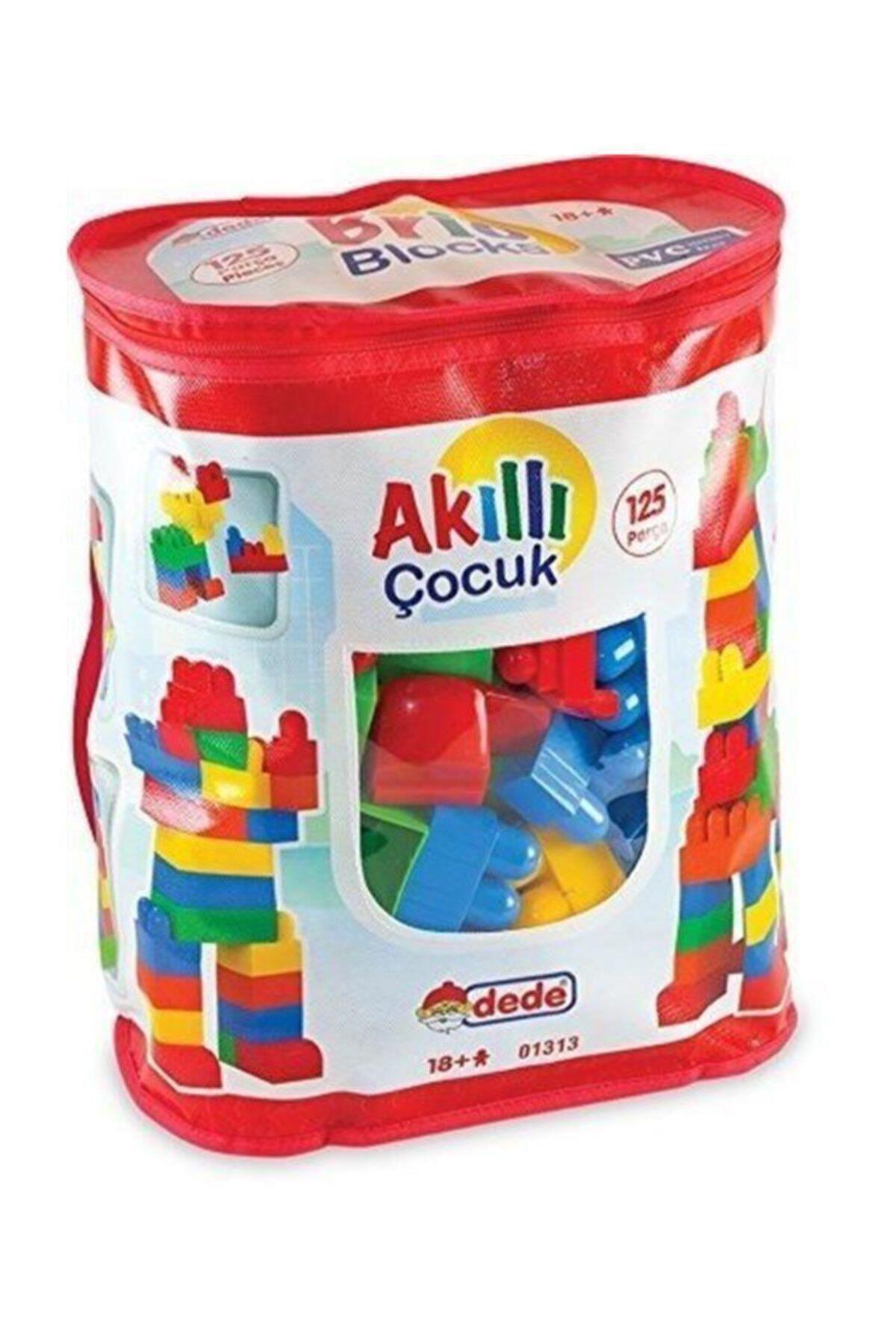 Dede Akıllı Çocuk 125 Parça Bloklar 125 Parça Lego Seti