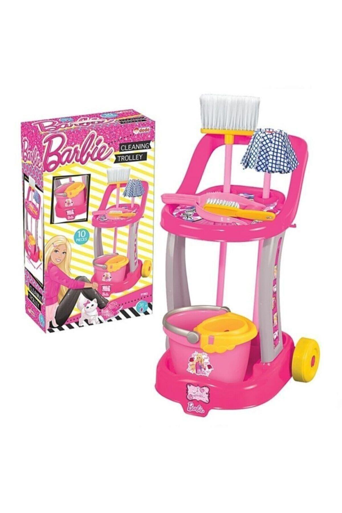 Dede Oyuncak Barbie Temizlik Arabası