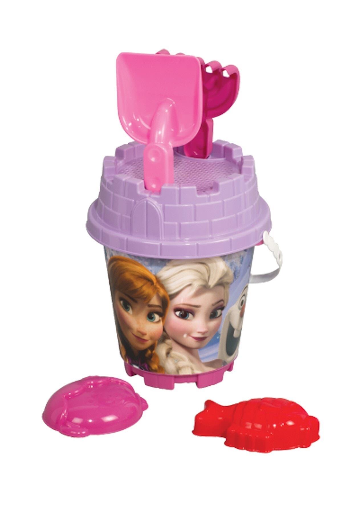 Dede Frozen Yuvarlak Kale Kova Set