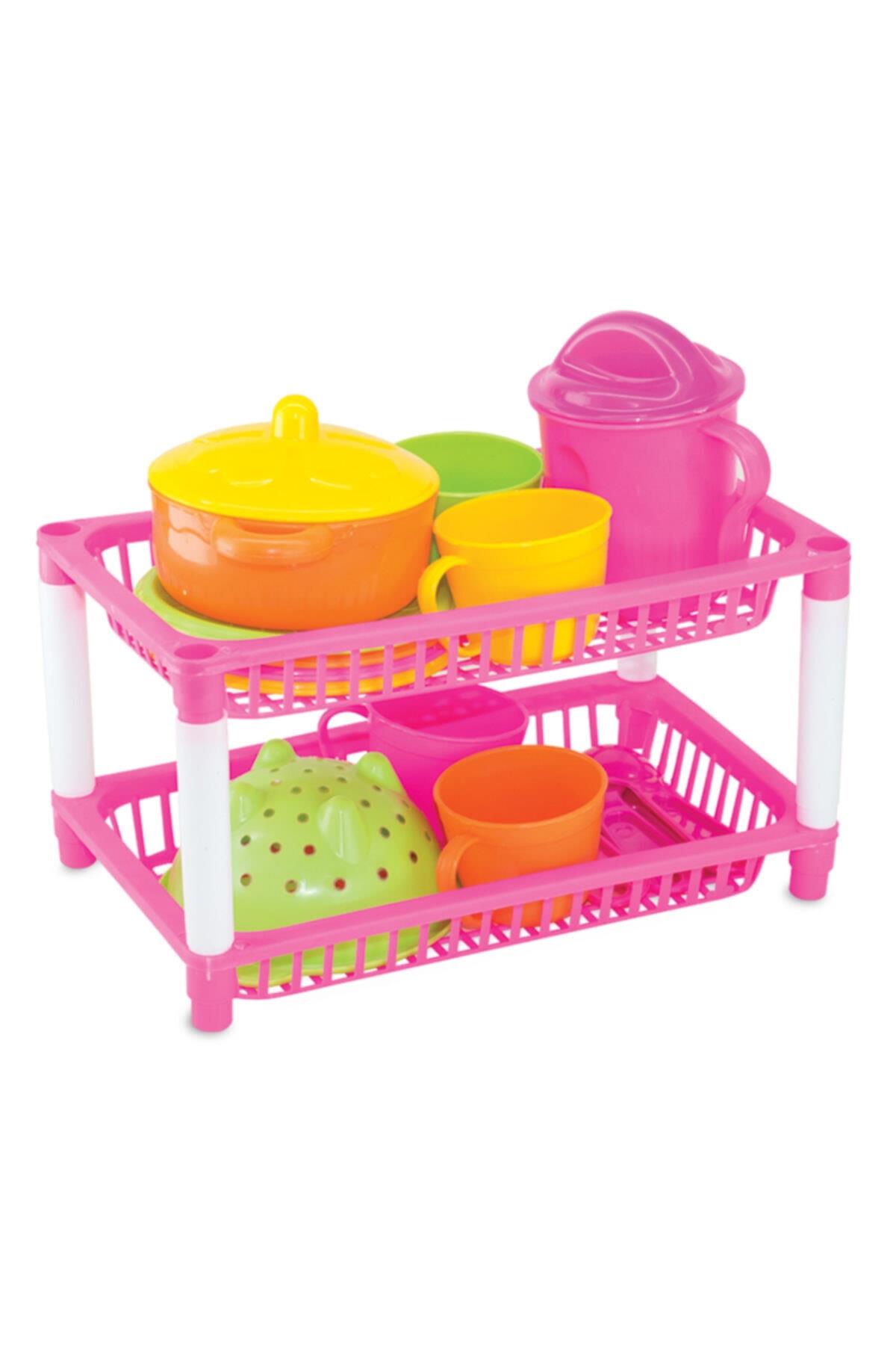 Dede Candy & Ken İki Katlı Oyuncak Mutfak Sepeti