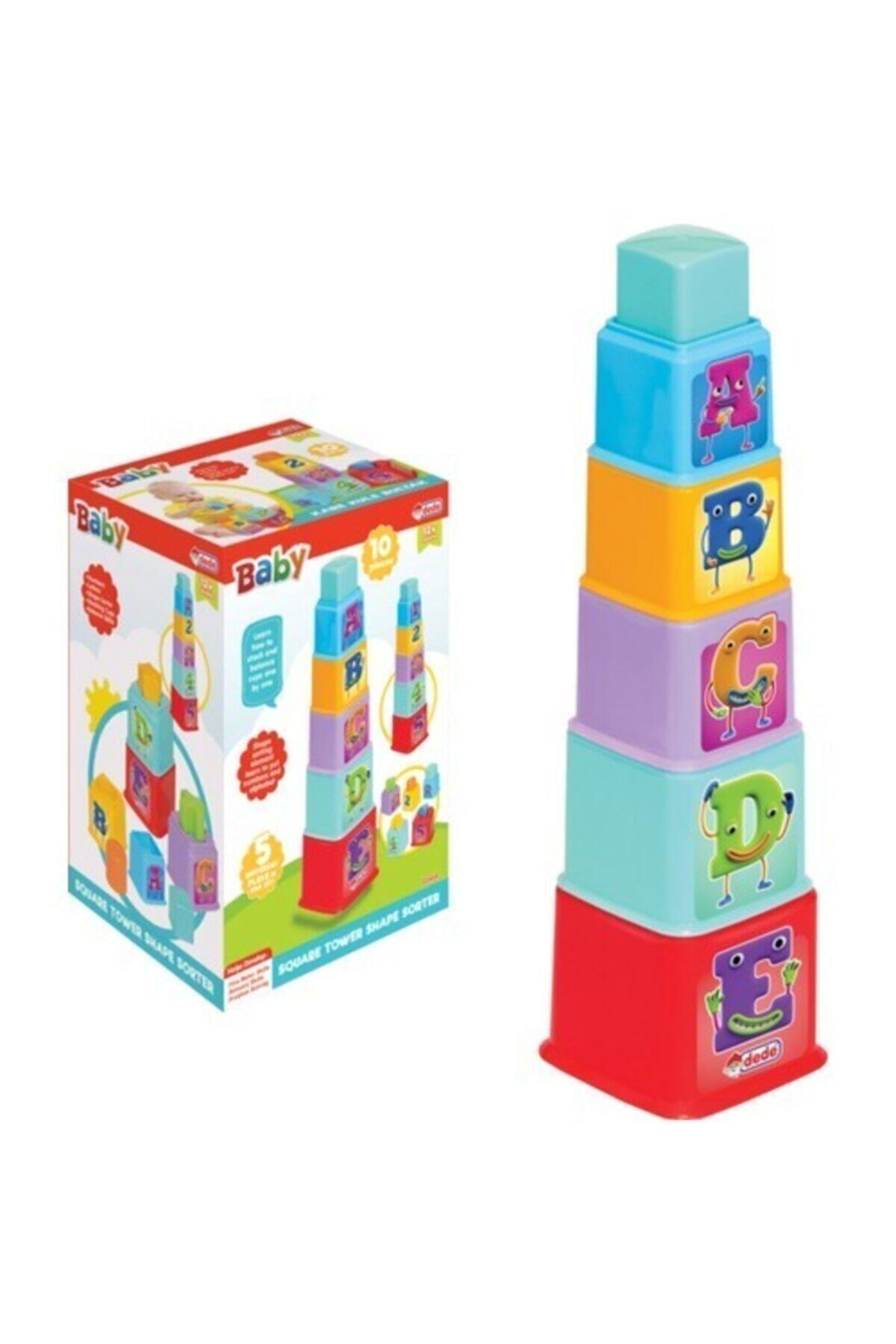 Dede Oyuncak Baby Kare Kule Bultak