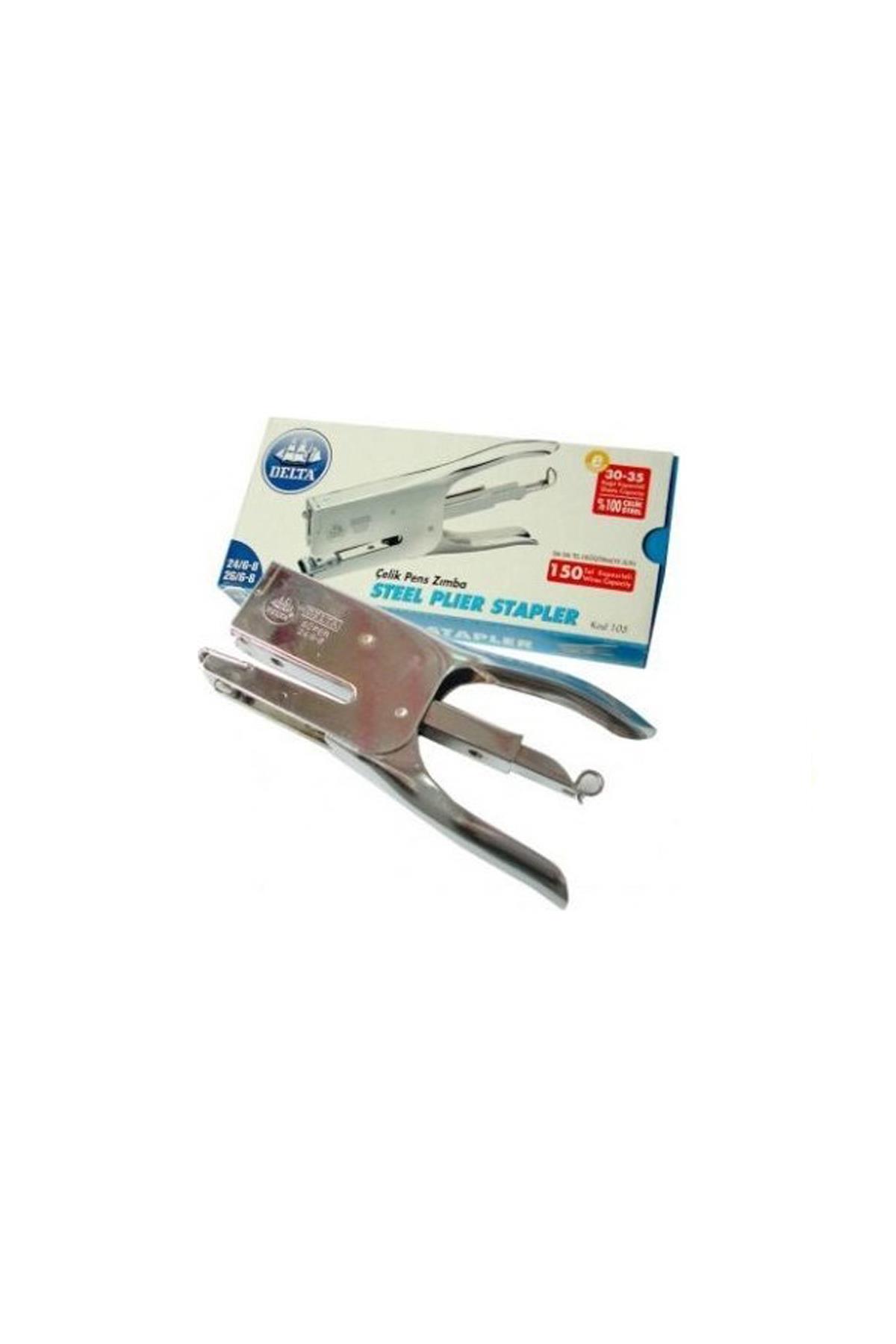 Delta Pens Tipi Zımba Makinası 30-35 SY 24/6-8 Krom 105