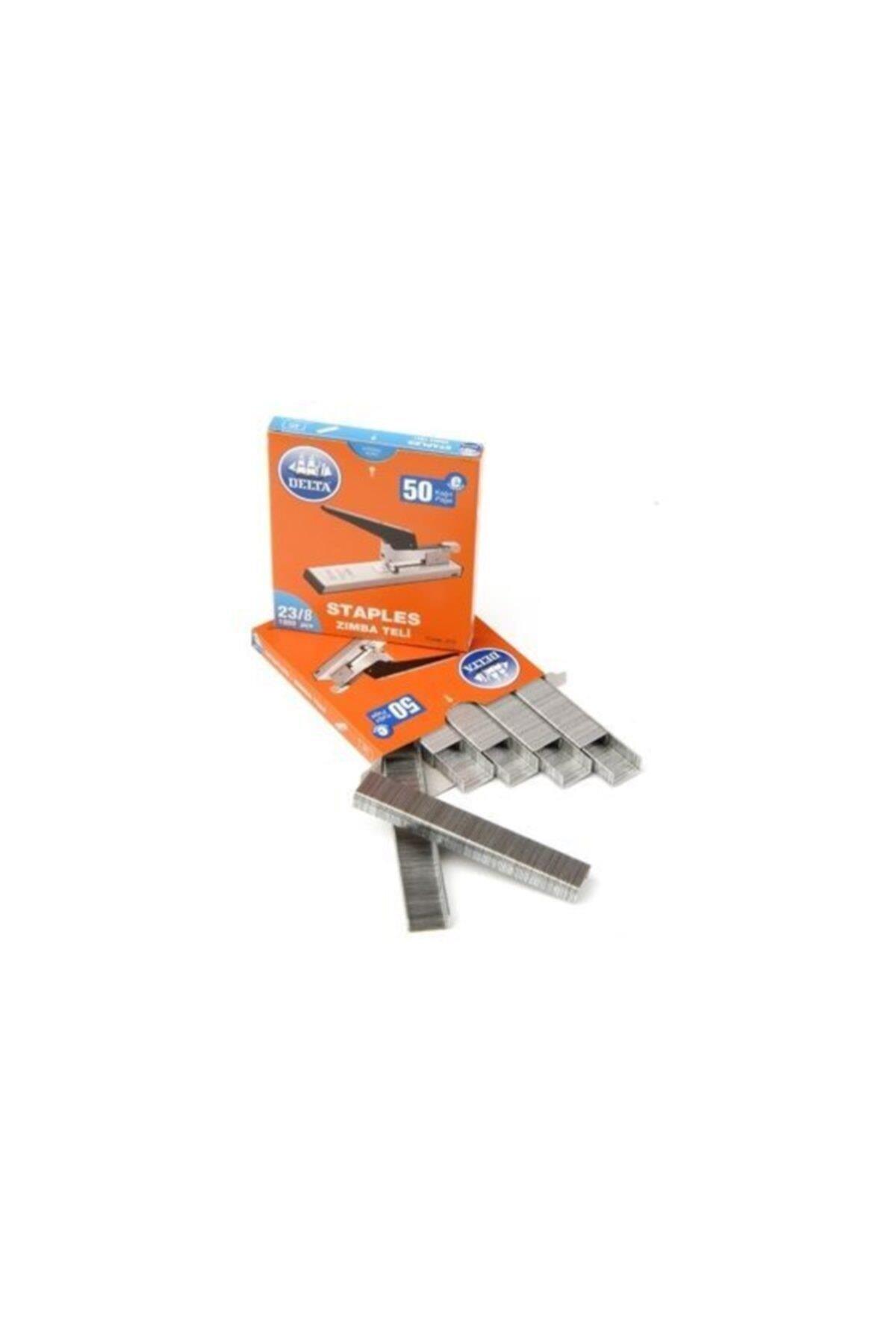 Delta Zımba Teli 50 Sayfa 1000 Li 23/8 (120 Paket)