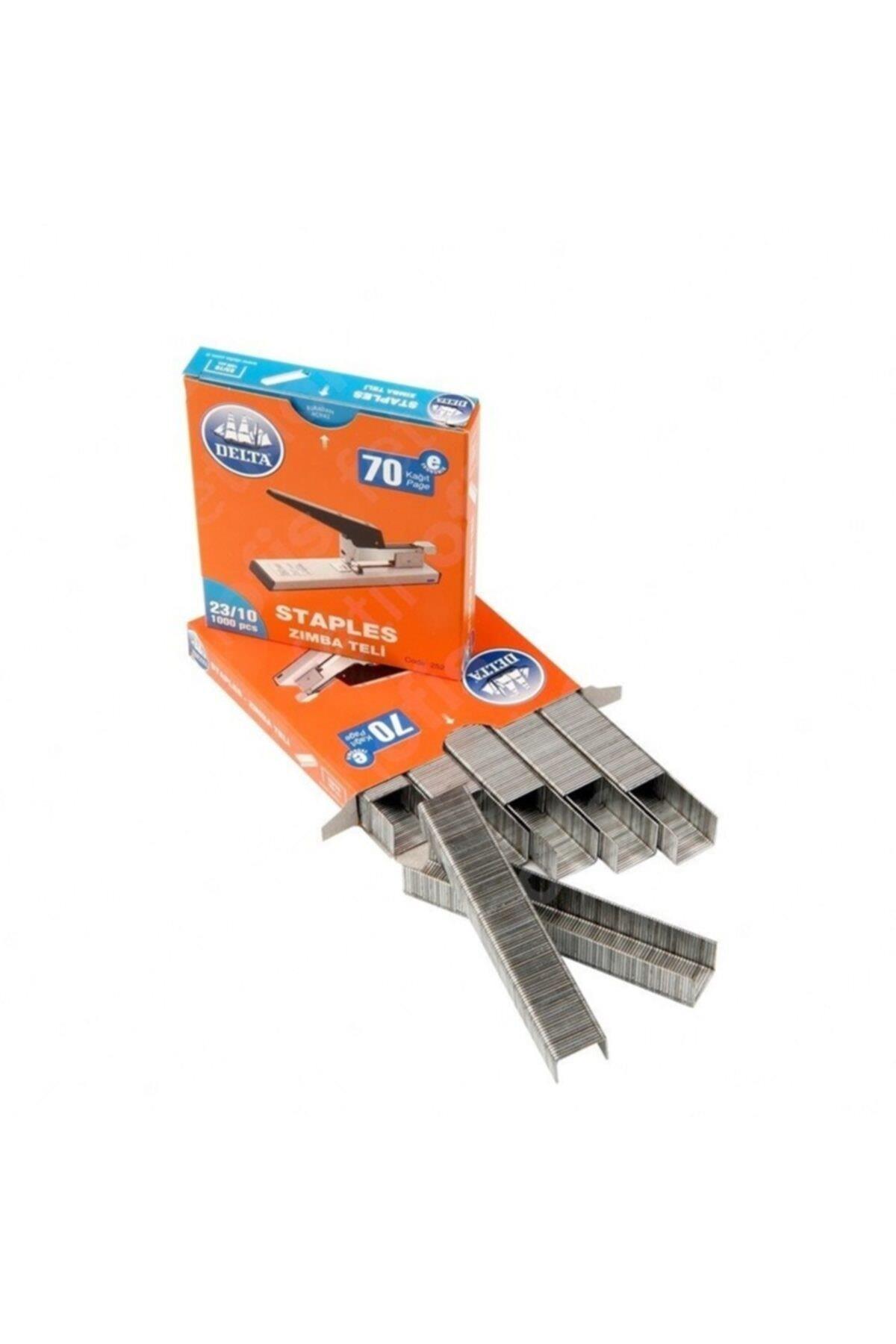 Delta Zımba Teli 1000 Lİ 70 Sayfa 23/10 252 (120 Paket)