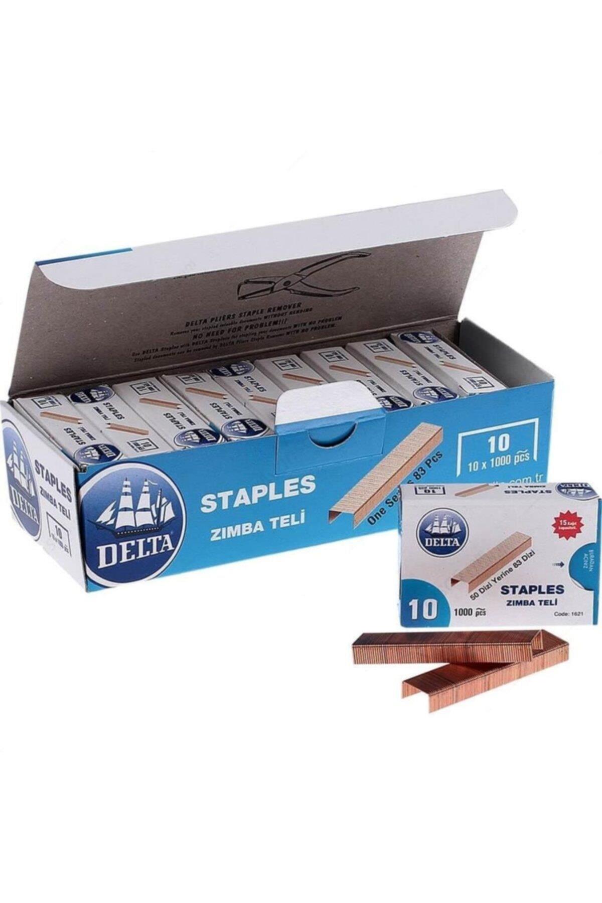 Delta Zımba Teli 1000 Lİ No:10 Sarı 1621