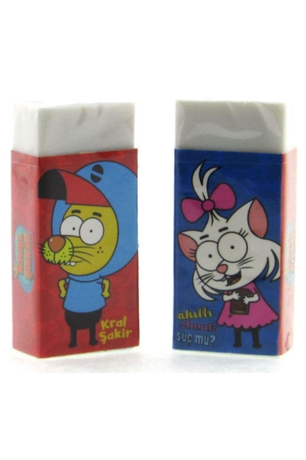 Dolphin Kral Şakir Öğrenci Silgisi (30 Lu Paket)