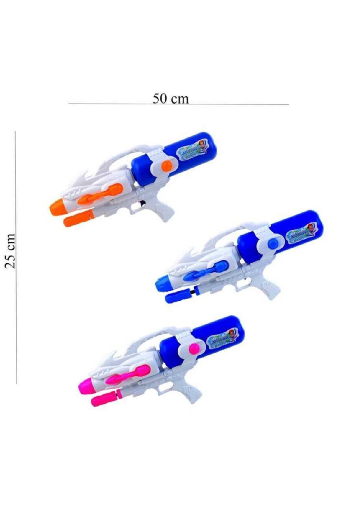 Duman Pompalı Su Tabancası 47 Cm (Karışık Renk 1 Adet)