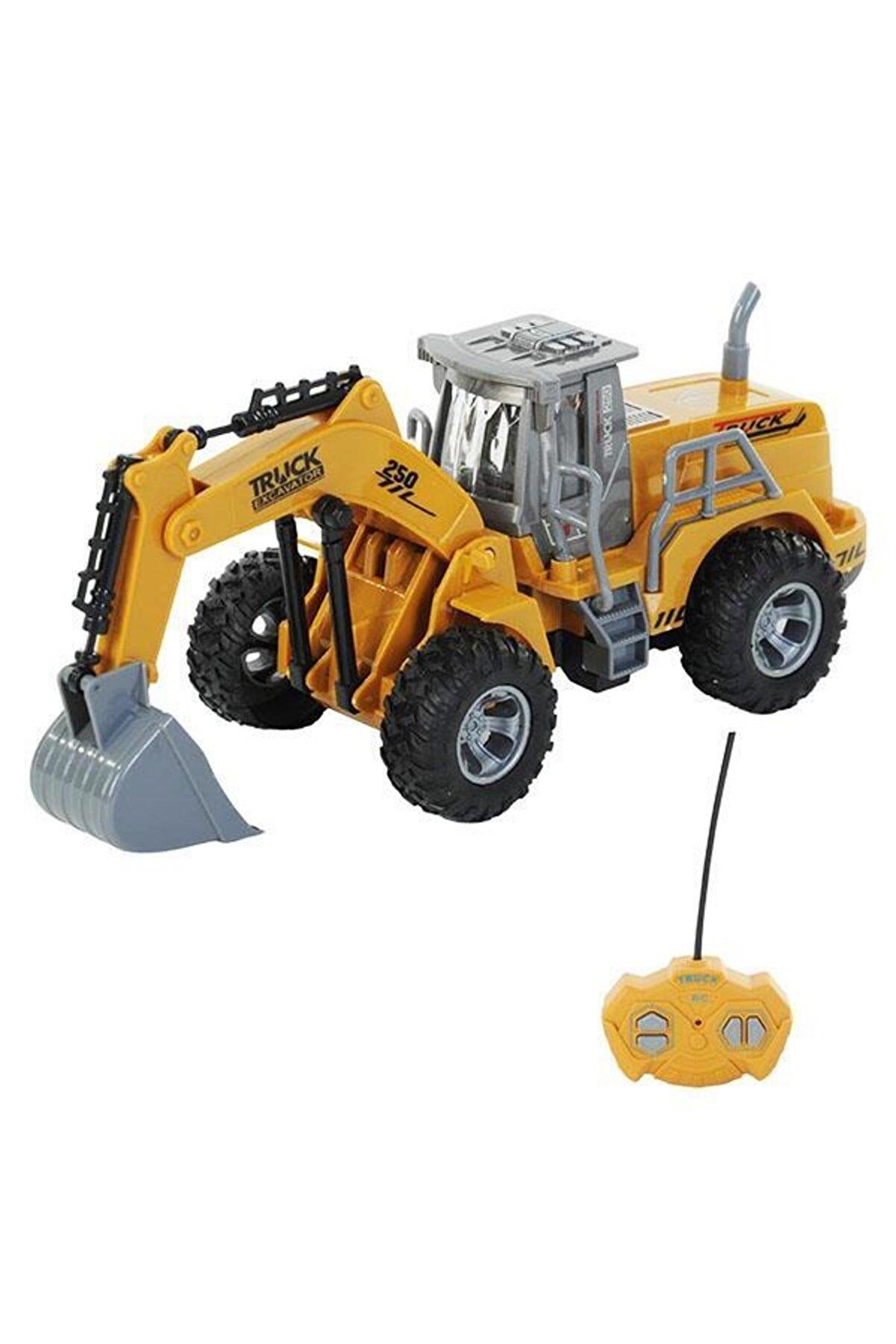 Duman Uzaktan Kumandalı Full Fonksiyonlu Şarjlı Kazıyıcı İş Makinası 22 Cm
