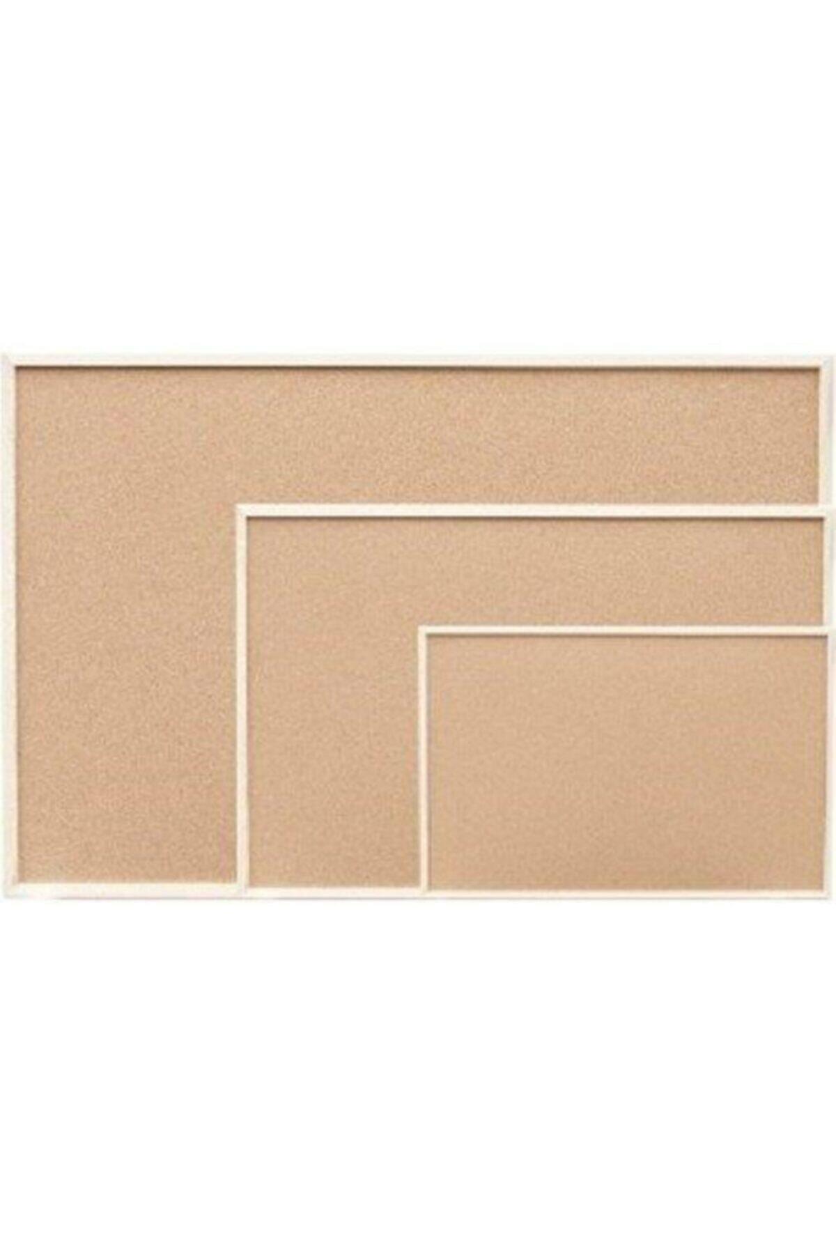 Dupano Mantar Pano Ahşap Çerçeveli İridiş 30 x 45 Cm Mantar Pano