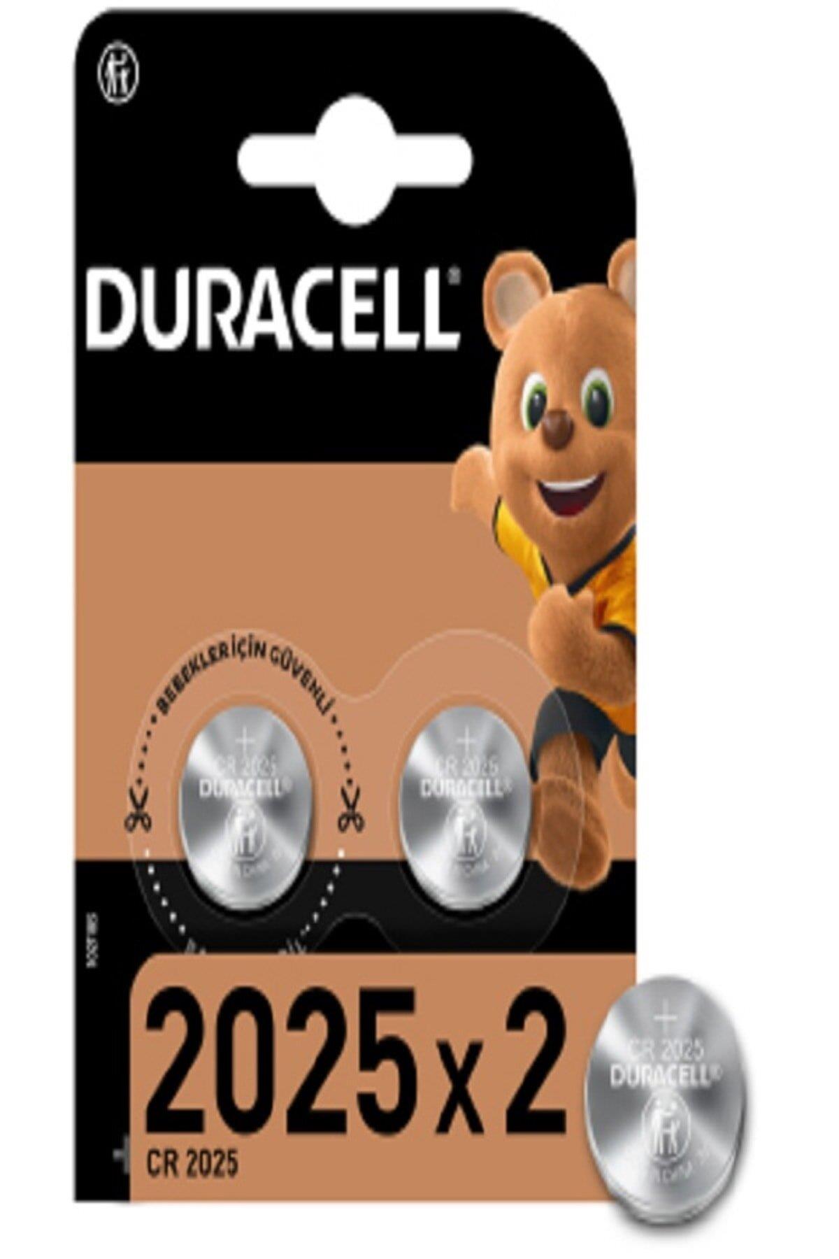 Duracell Özel 2025 Lityum Düğme Pil 3V 2’li Paket