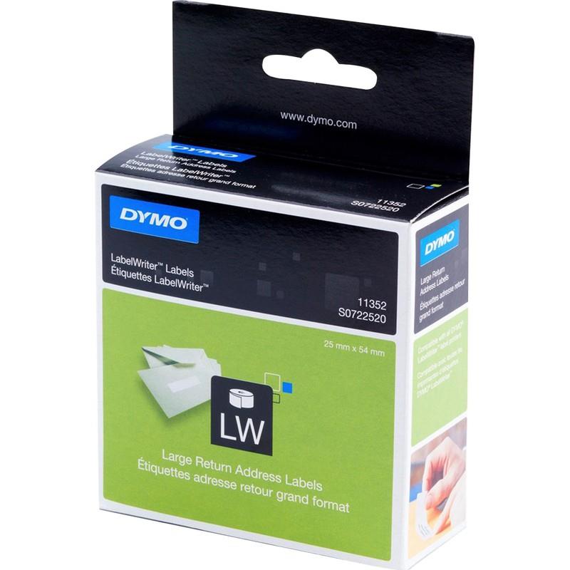Dymo Label Witer Etiketi Uluslararası İade Adres 500 LÜ 54x25 MM Beyaz S0722520