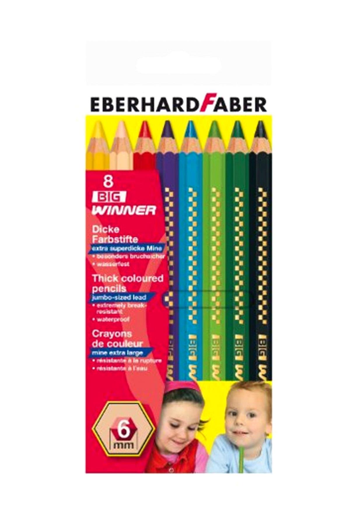 Eberhard Faber Kuru Boya Tri Winner Jumbo Tam Boy 8 Renk 518708