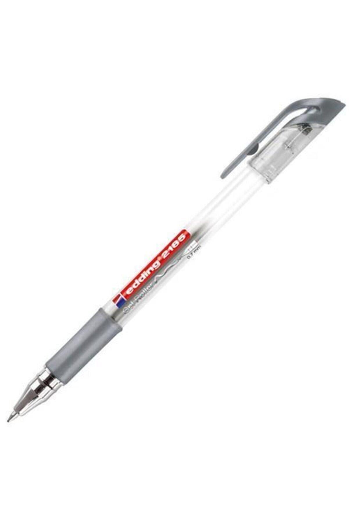 Edding Roller Kalem Cristal Jel Gümüş Davetiye Kalemi (10 Lu Paket)