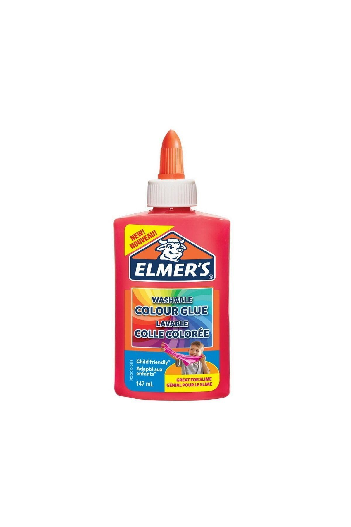 Elmers Mat Renkli Yapıştırıcı Pembe 147 ML
