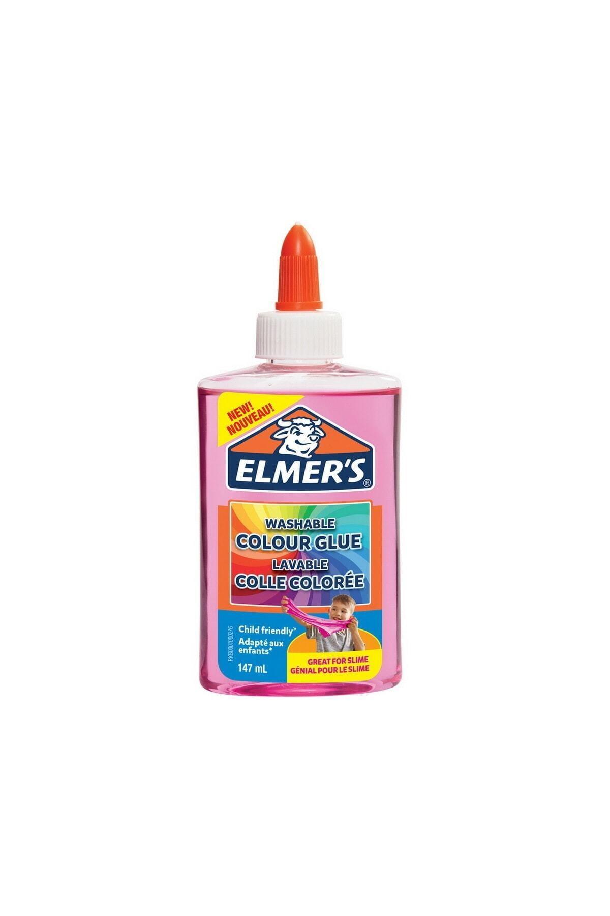 Elmers Şeffaf Renkli Yapıştırıcı Pembe 147 ML