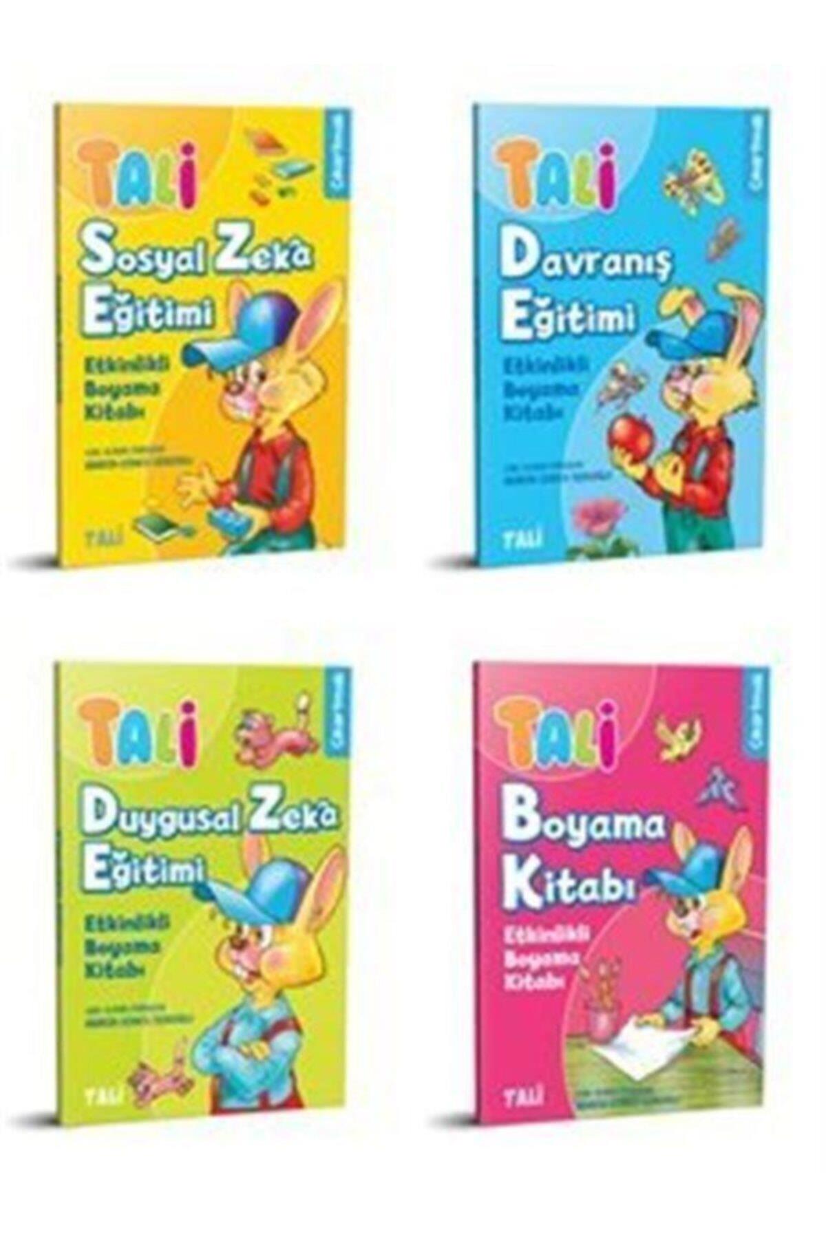 Ema Tali Etkinlikli Boyama Seti 4 Kitap