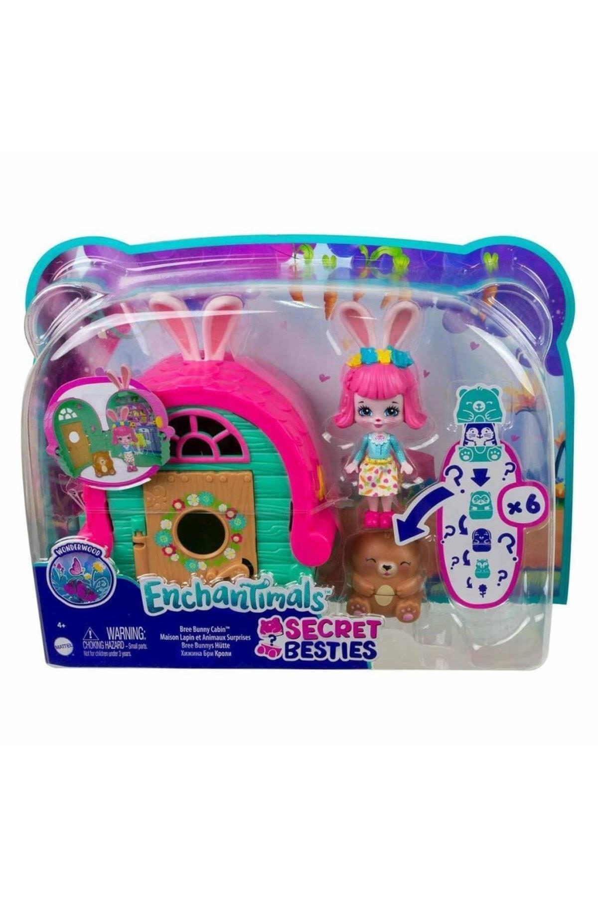 Enchantimals Secret Besties Bebek Ve Ev Oyun Seti (Karışık Model 1 Adet)