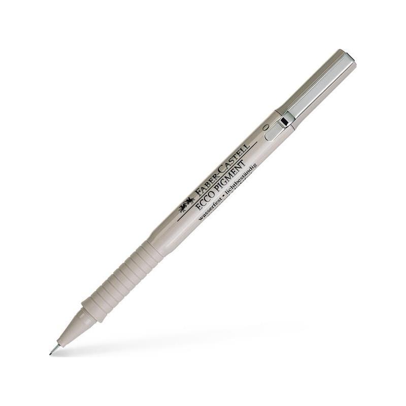 Faber-Castell Çizim Kalemi Ecco Pigment 0.2 MM Siyah 16 62 99