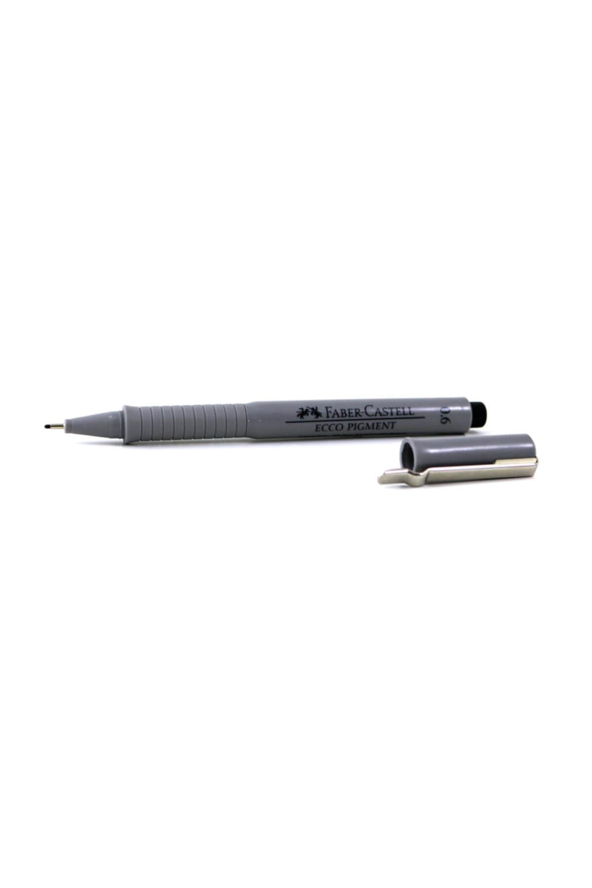 Faber-Castell Çizim Kalemi Ecco Pigment 0.6 MM Siyah 16 66 99