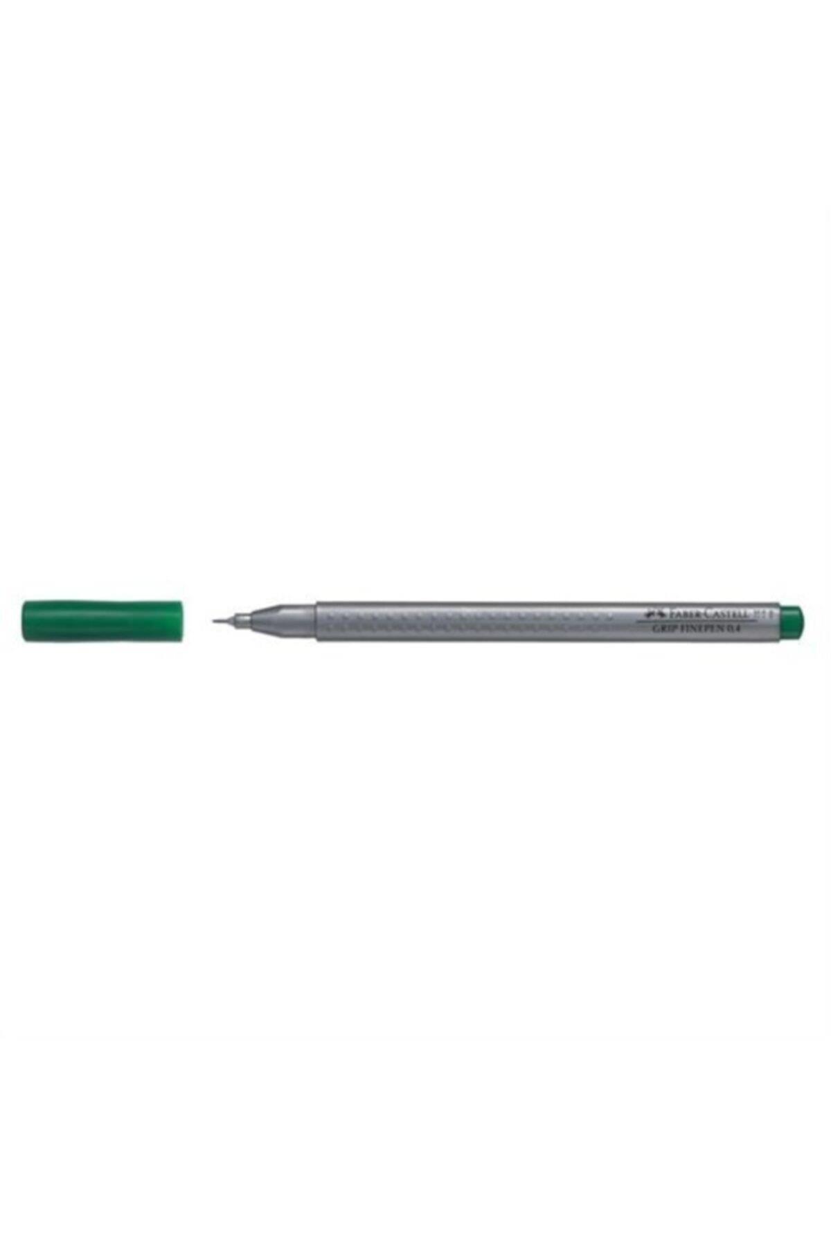 Faber-Castell Finepen 0.4 MM Zümrüt Yeşili (10 Lu Paket)