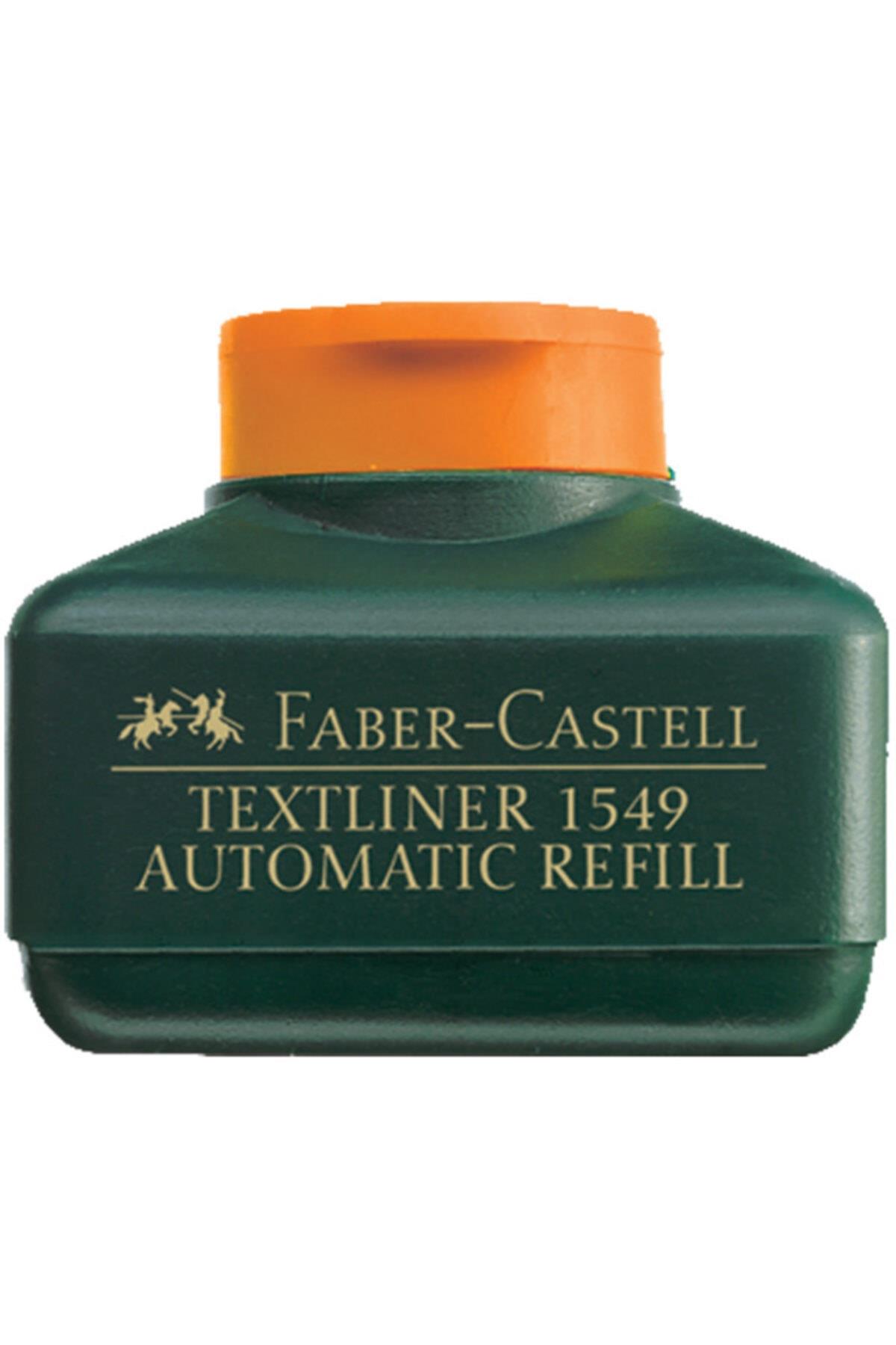 Faber-Castell Fosforlu Kalem Mürekkebi Otamatik Dolum 30 ML Turuncu 15 49 15