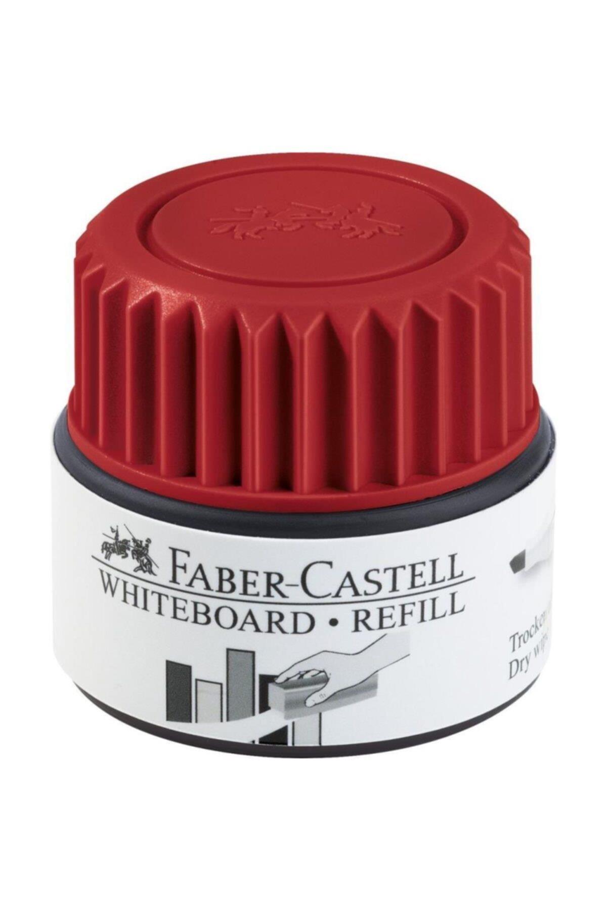 Faber-Castell Grip Beyaz Tahta Kalemi Refil Kırmızı (6 Lı Paket)