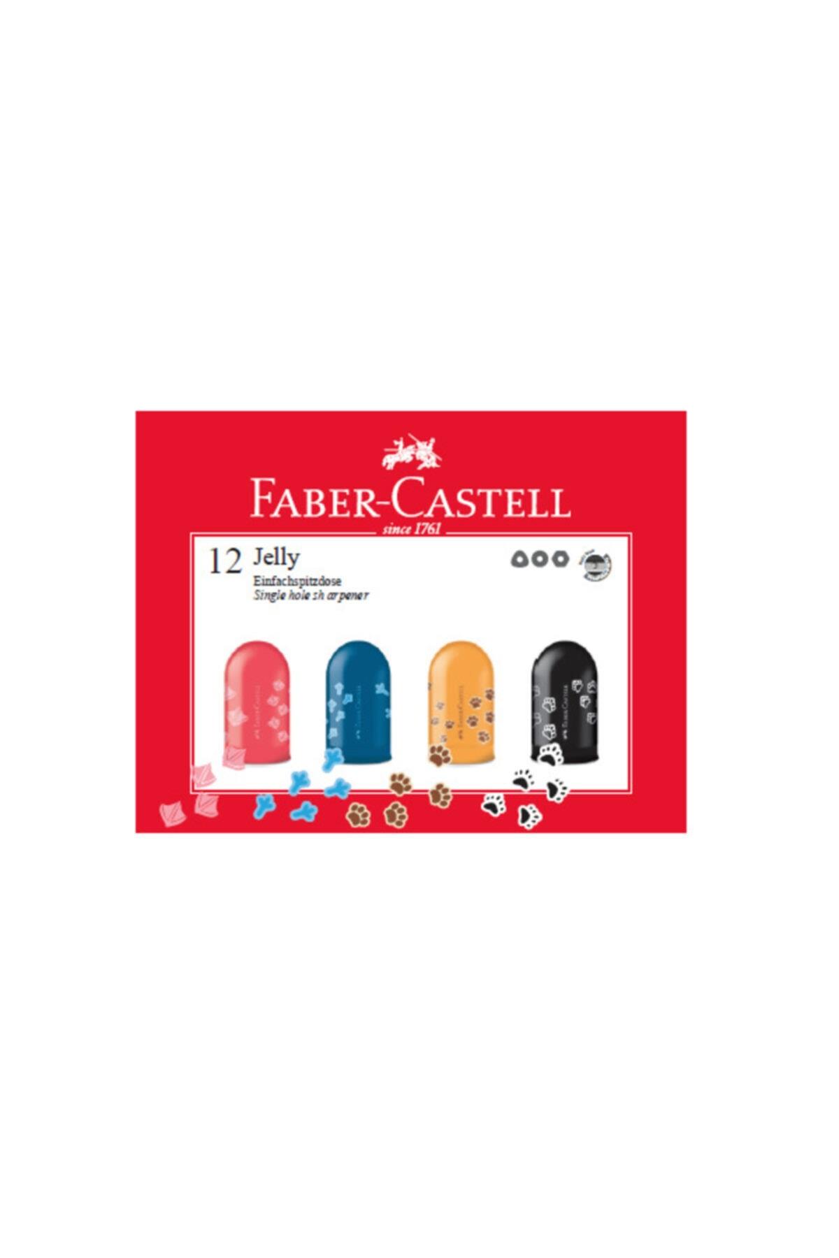 Faber-Castell Kalemtraş Jelly Kalemtraş (12 Li Paket)