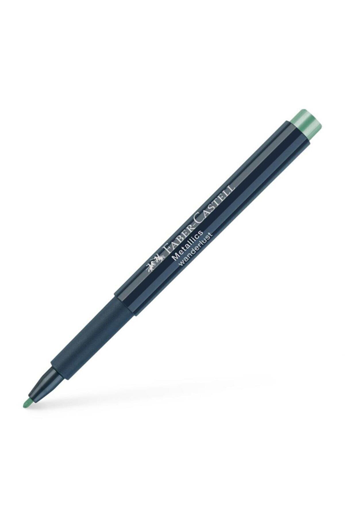 Faber-Castell Markör Metalik Turkuaz (10 Lu Paket)
