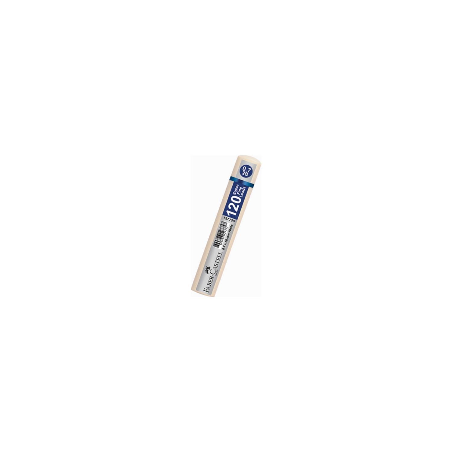 Faber-Castell Min Grip Süper Fine Lead 2B 120 Lİ 60 MM 0.7 MM Beyaz 5090 127725