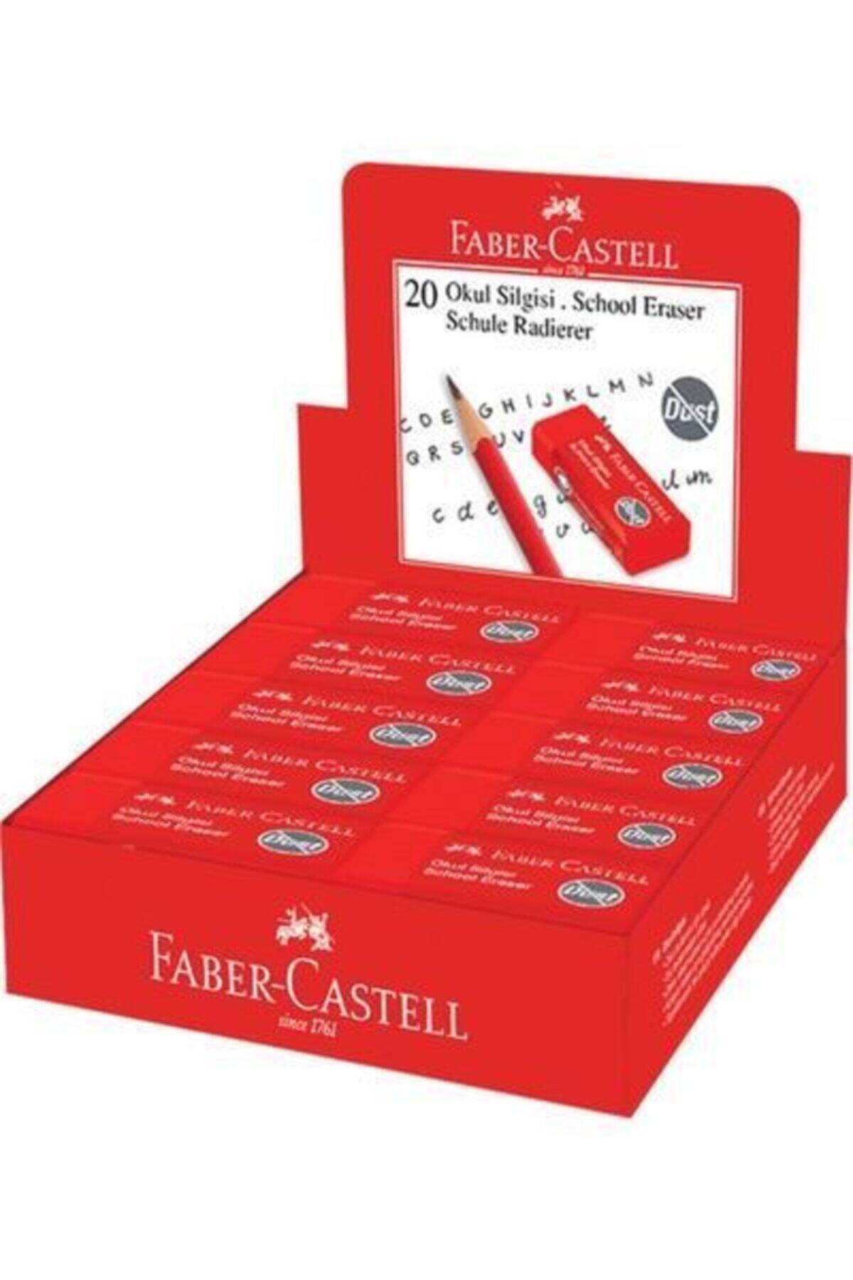 Faber-Castell Öğrenci Silgisi 20 Li 5130187222 (20 Li Paket)