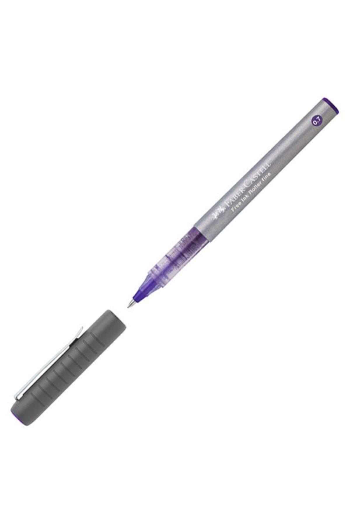 Faber-Castell Roller Kalem Free Ink 0.7 MM Menekşe 34 81 36
