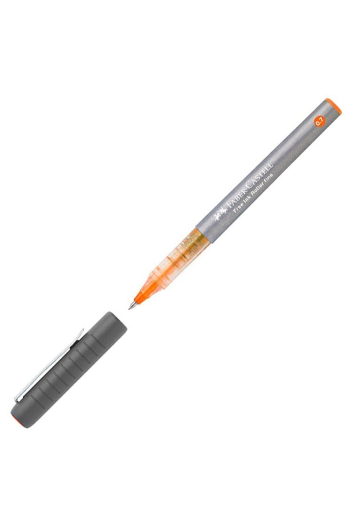 Faber-Castell Roller Kalem Free Ink 0.7 MM Turuncu 34 81 15