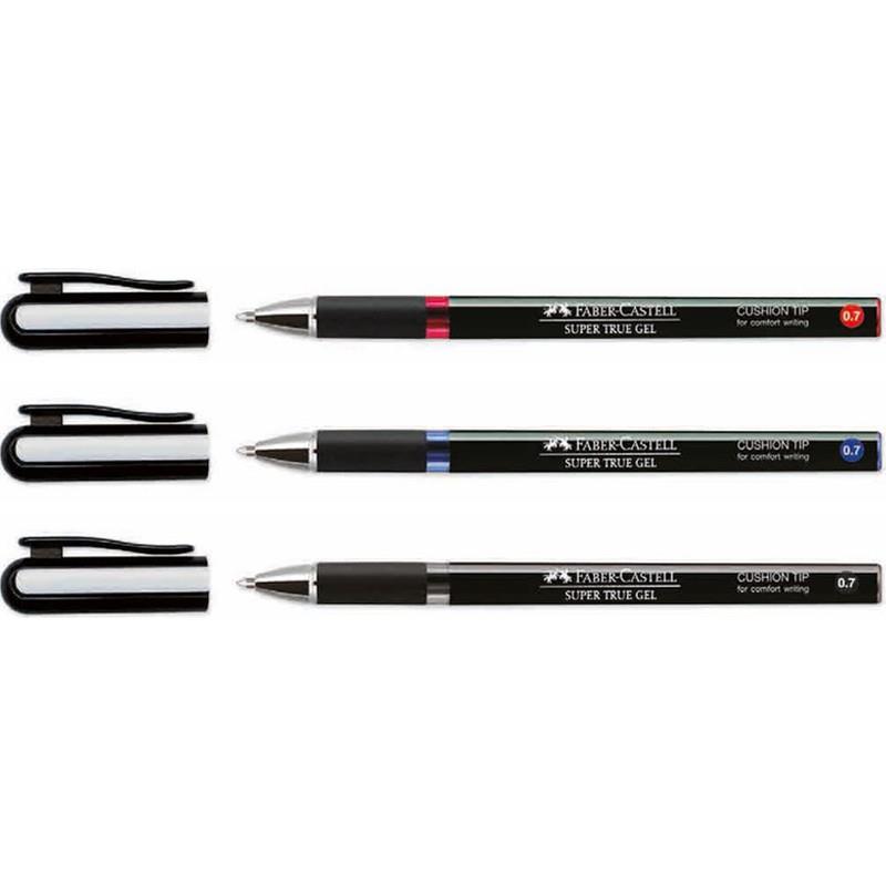 Faber-Castell Tükenmez Kalem Süper True Gel 0.7 MM Siyah 54 91 99