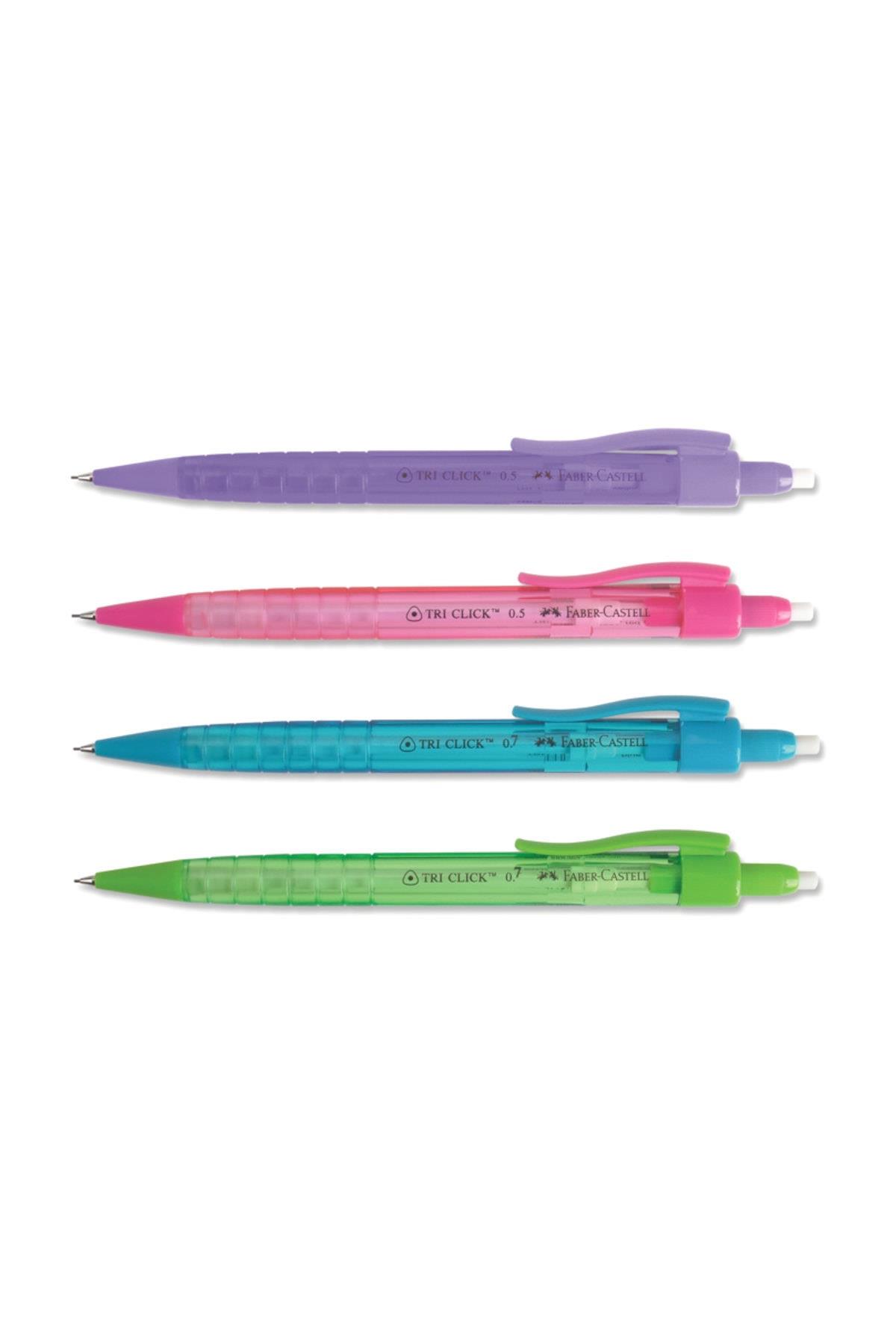 Faber-Castell Versatil Kalem Tri Click 0.5 MM Karışık Renk 13 62 10