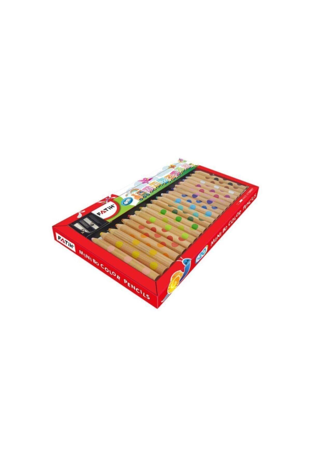Fatih Miniboo Natural 20 Renk Boya Kalemi (Yeni Ürün)