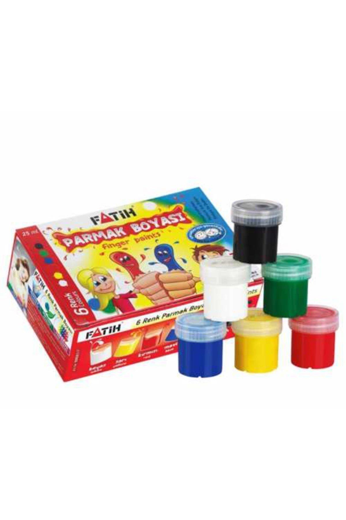 Fatih Parmak Boyası 25 ML 6 Renk (60 Paket)