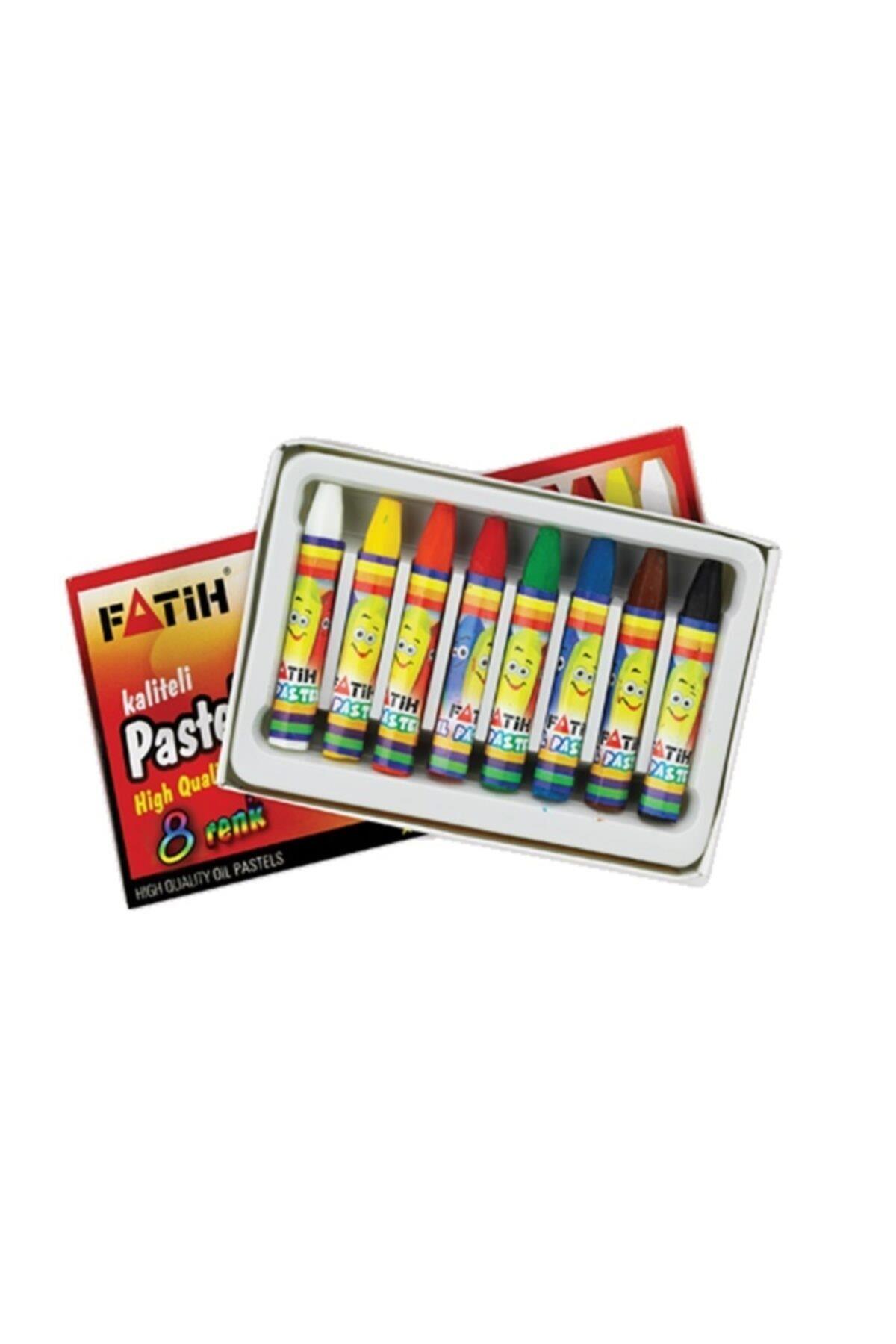 Fatih Pastel Boya 8 Renk King Size