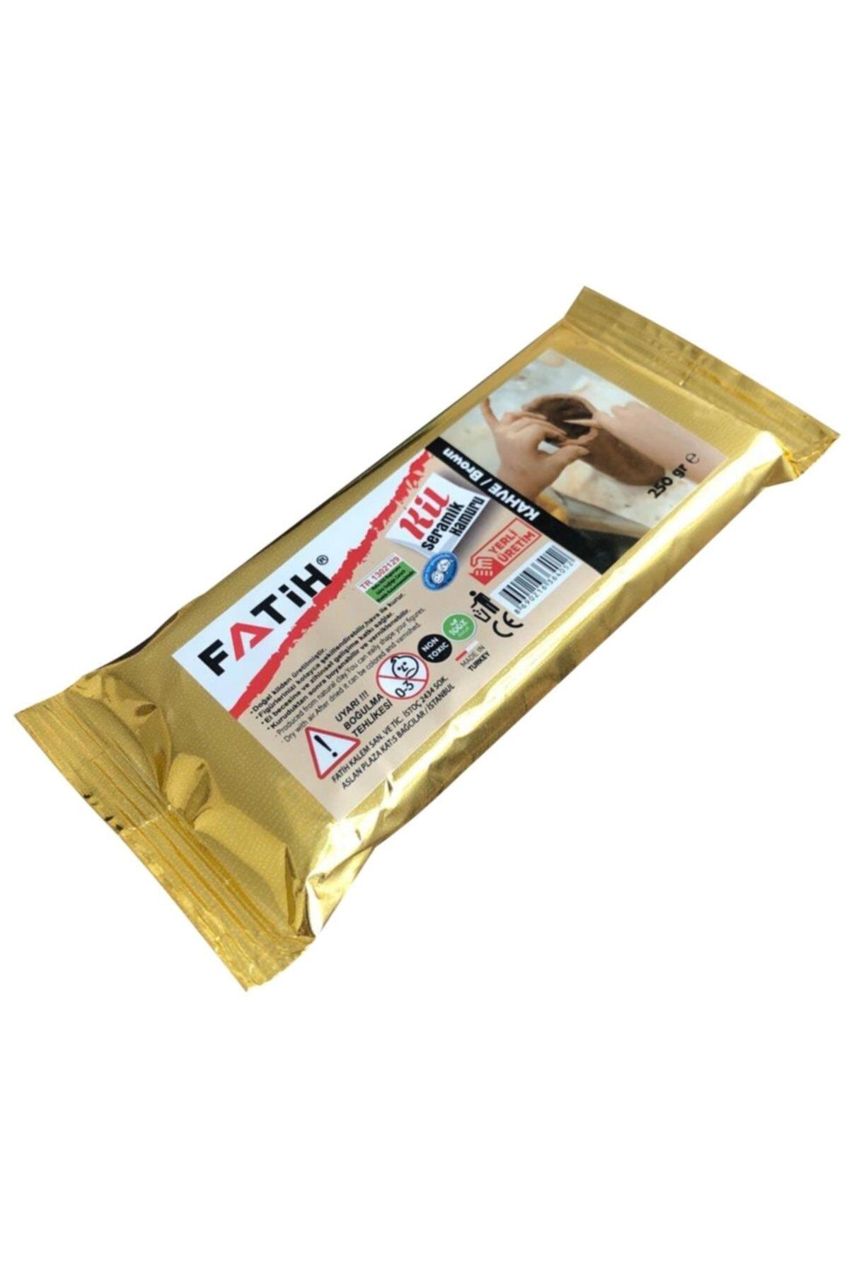 Fatih Doğal Kil & Seramik Hamuru 250 Gr Kahverengi