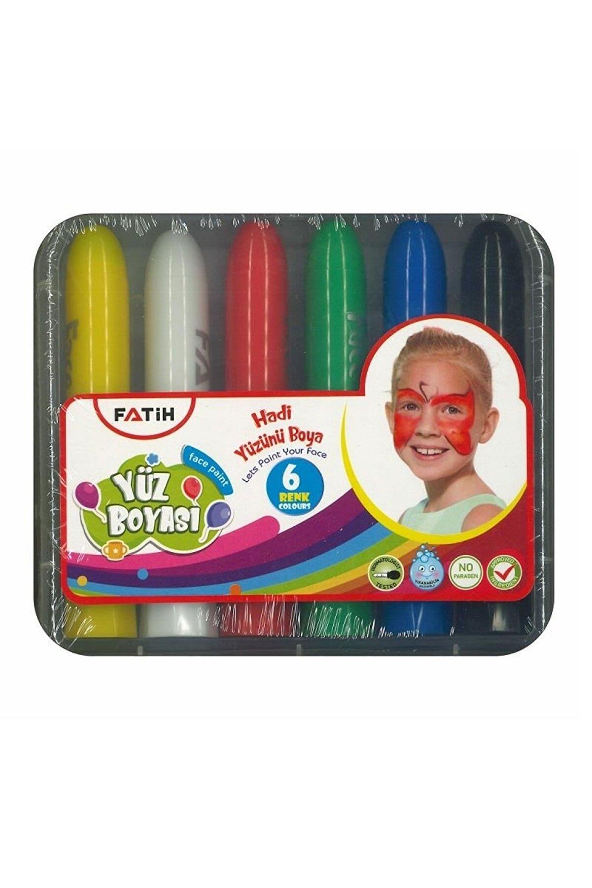 Fatih Ruj Tipi Yüz Boyası 6 Renk