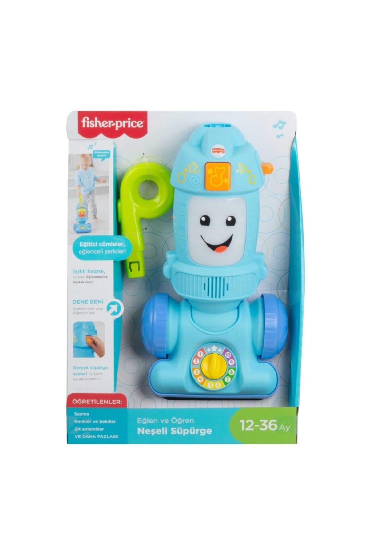 Fisher-Price Eğlen ve Öğren serisinden Türkçe Konuşan Neşeli Süpürge