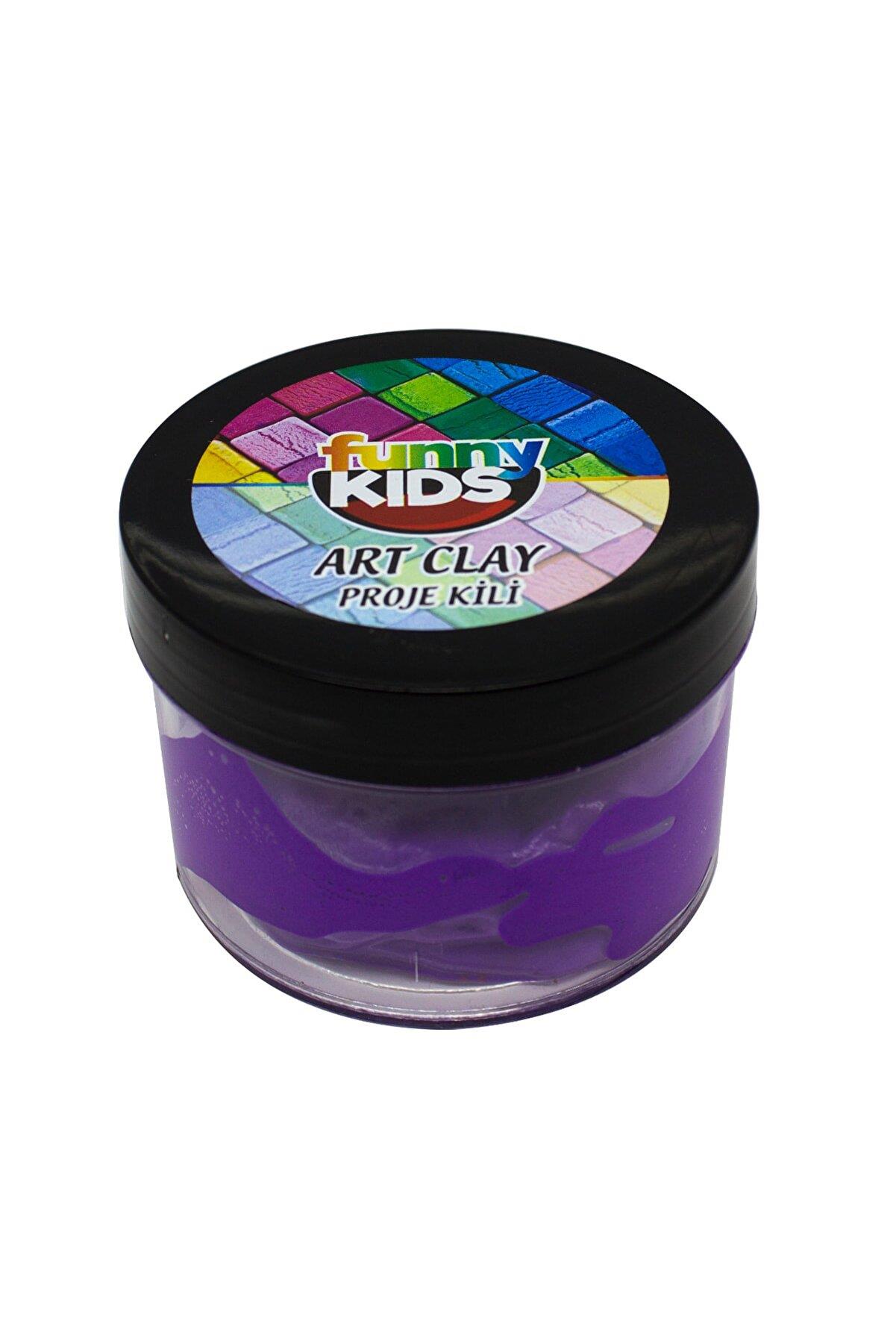 Funny Kids Art Clay Proje Kili 40 cc Mor