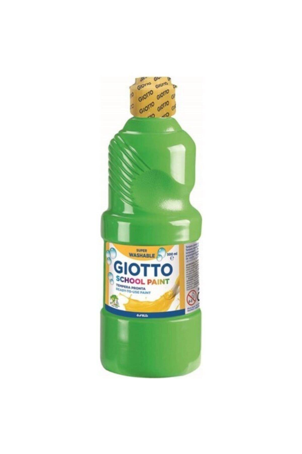 Giotto Guaj Boya Washable Paint 500 ML Cinnabar Green Yeşil Guaj Boya
