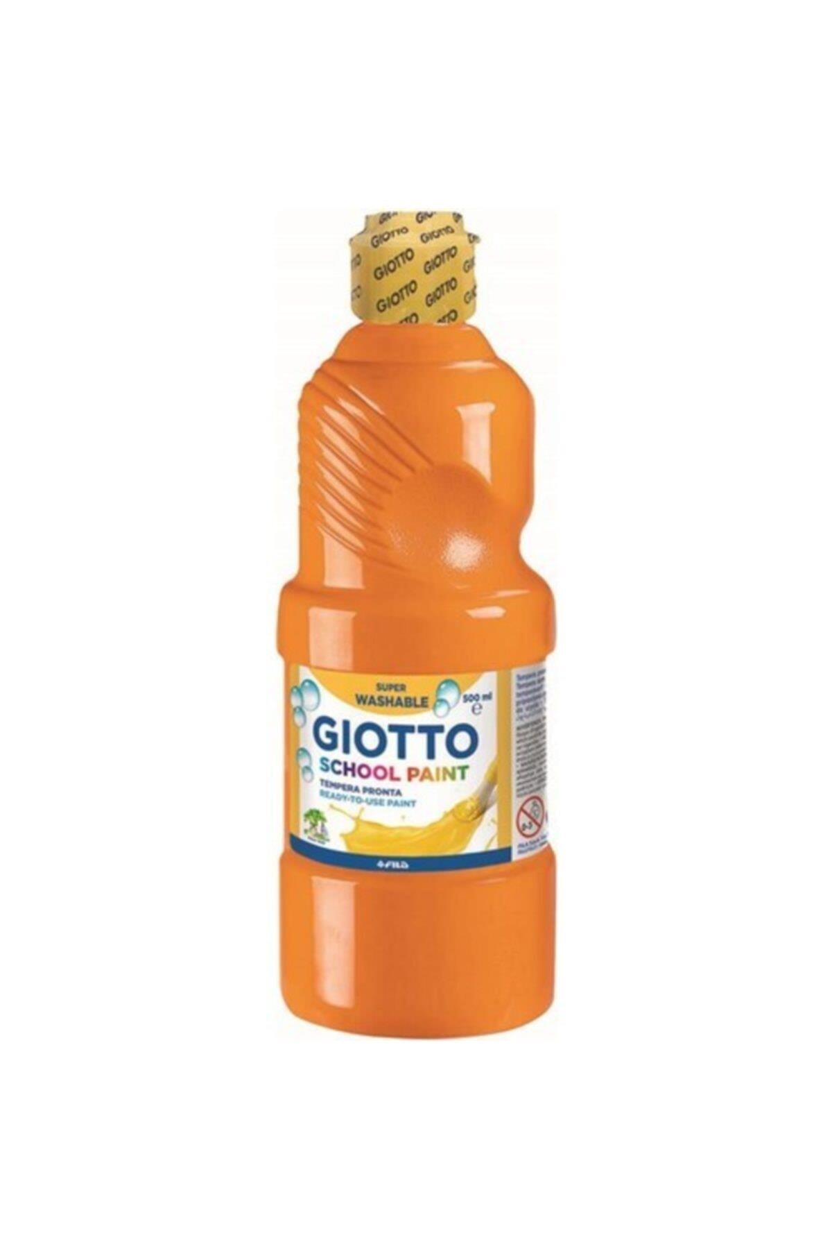 Giotto Guaj Boya Washable Paint 500 ML Orange Turuncu Guaj Boya